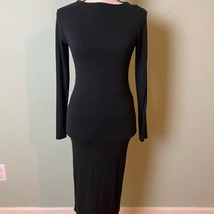 Black Midi Dress